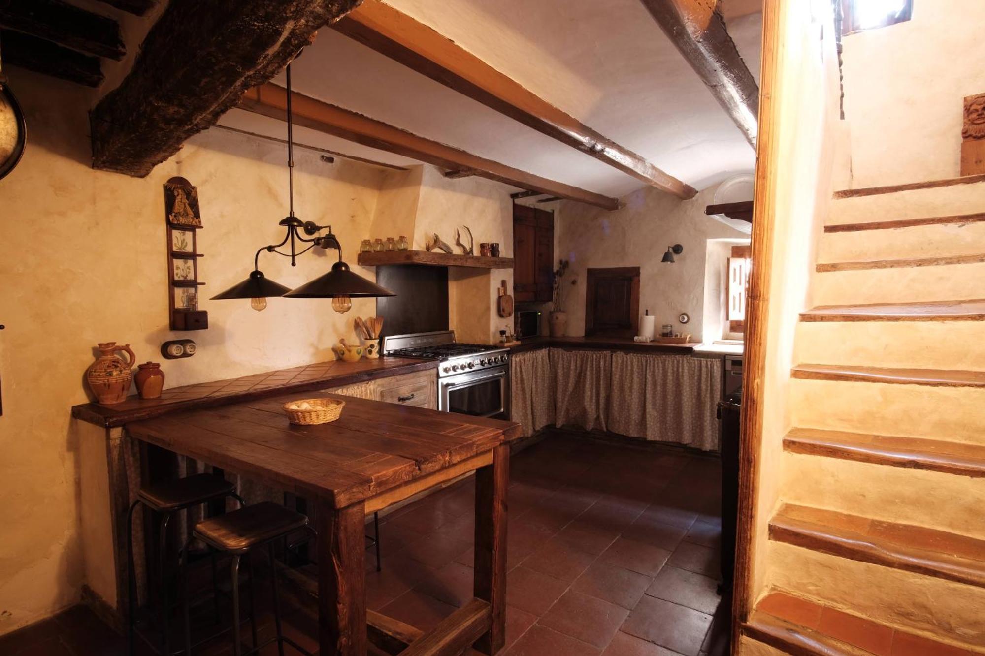 La Casa Amarilla Villa Rubielos De Mora Luaran gambar
